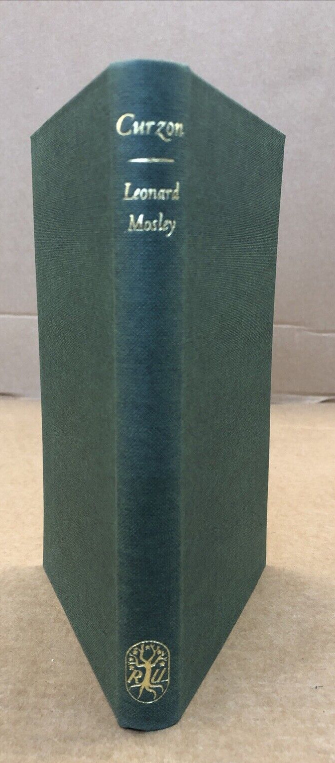 CURZON – Leonard Mosley – Hardback / Dust Jacket – 1961 1st Edition