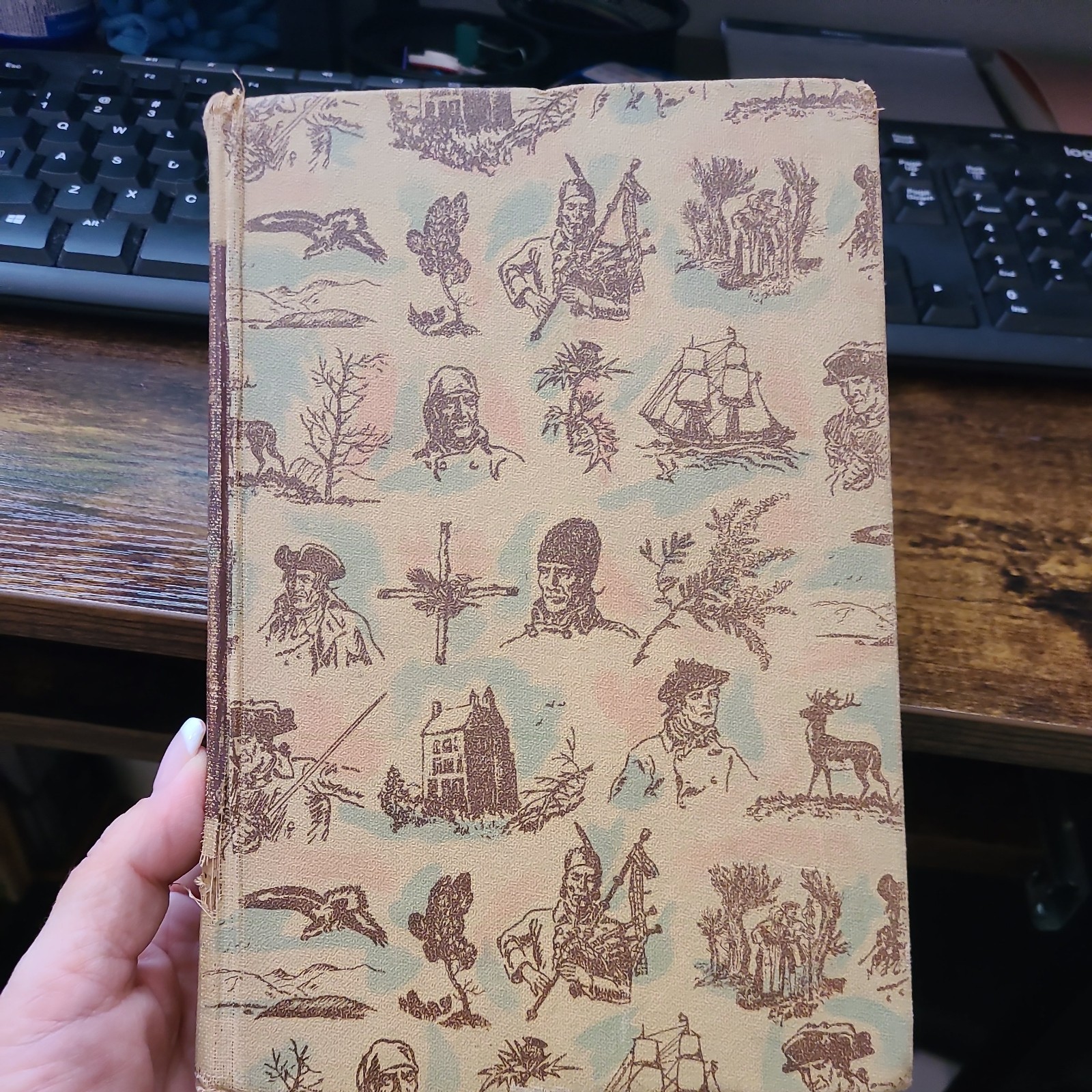 Kidnapped by Robert Louis Stevenson World Pub. Rainbow Classics 1947 Illus HC