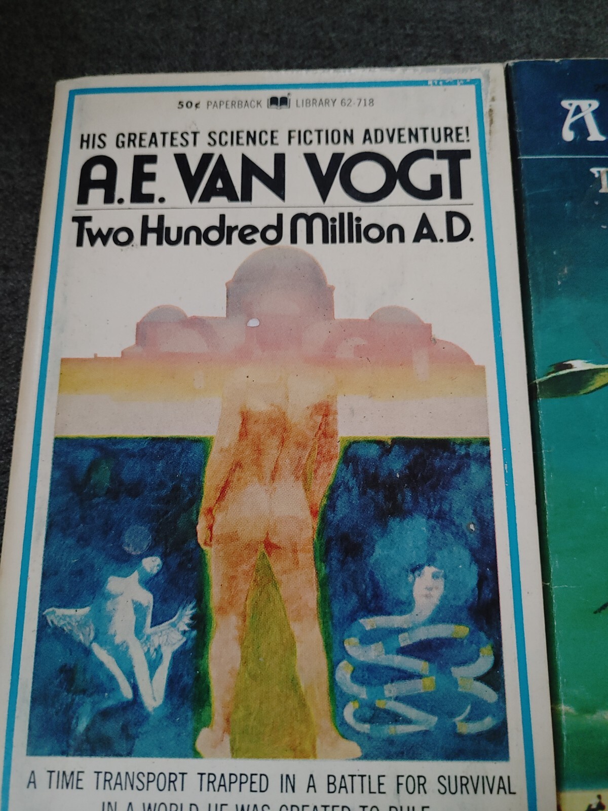 A.E. Van Vogt Science Fiction Paperbacks Lot Of 4 Different Titles GD Condition