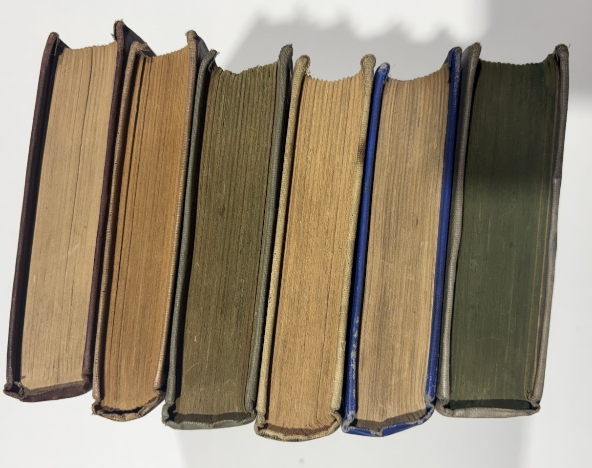 Alger Series for Boys Lot of 6 Books Early 1900s Antique Horatio Alger Jr.