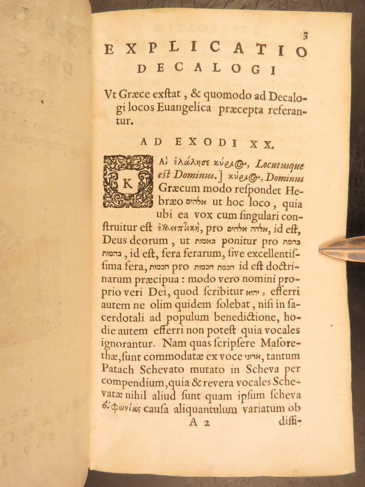 1640 – Ten Commandments Commentary – Hugo Grotius | Dutch Arminianism