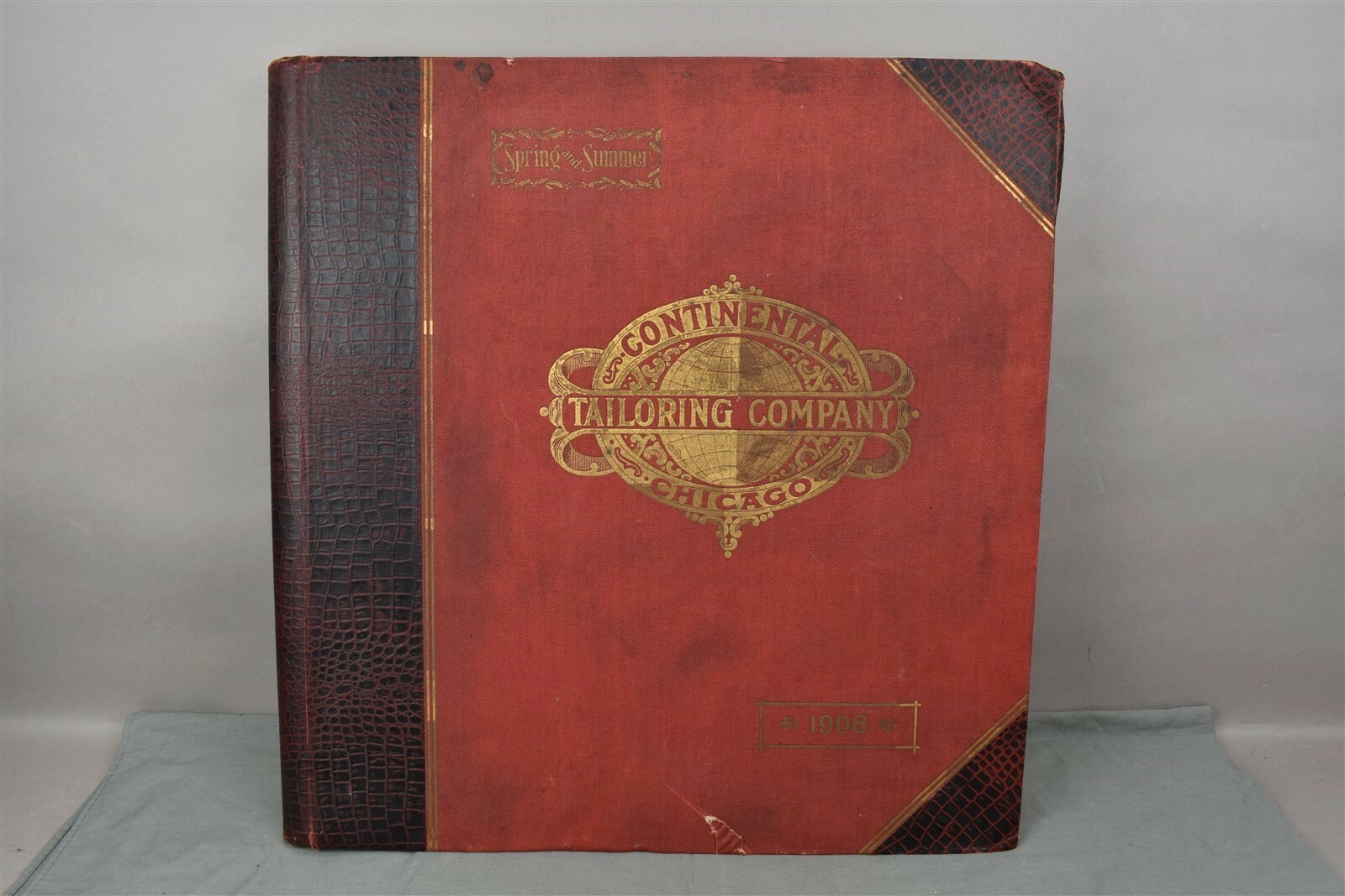 1908 Continental Tailoring Company Book Staple Fabrics Chicago Spring & Summer
