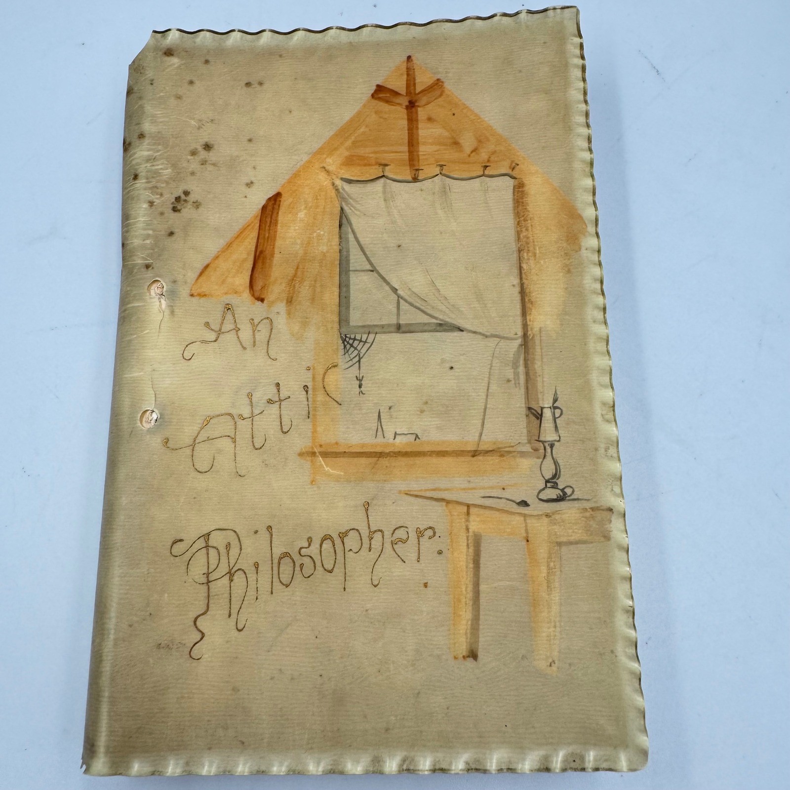 An Attic Philosopher in Paris Book 1896 Antique Joseph Knight Co