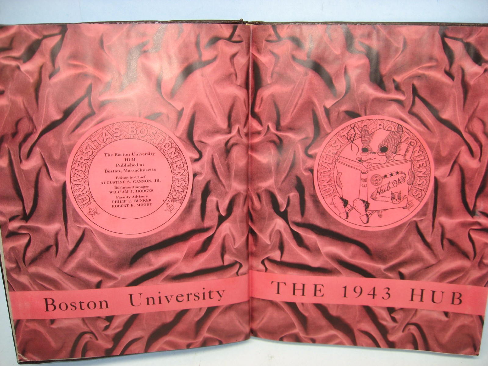 1943 Hub, Boston University, Boston, Massachusetts Yearbook