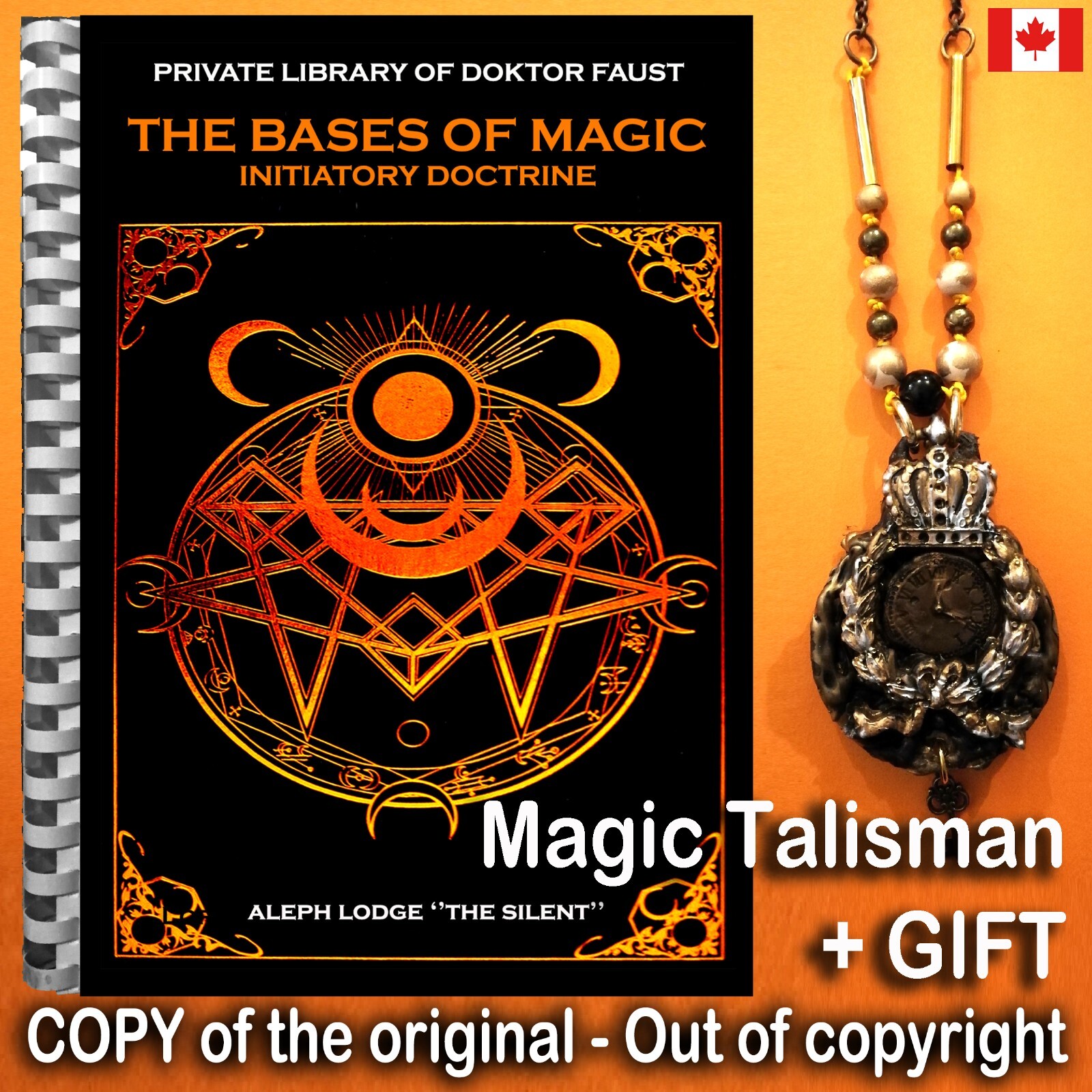 antique book occult basic of magic practical manual history esoteric witchcraft