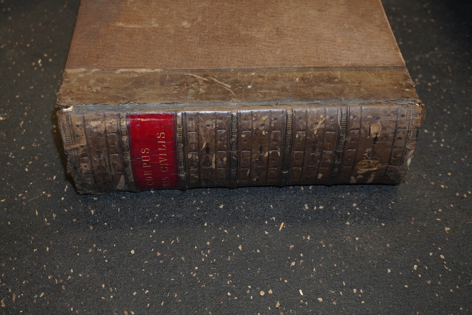 Corpus Iuris Civilis Body of Civil Law 1652 Antique Book Dionysii Gothofredi