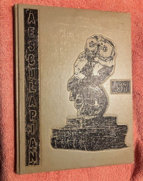 1957 Aesculpian yearbook Medical College of Georgia, Augusta, Ga.