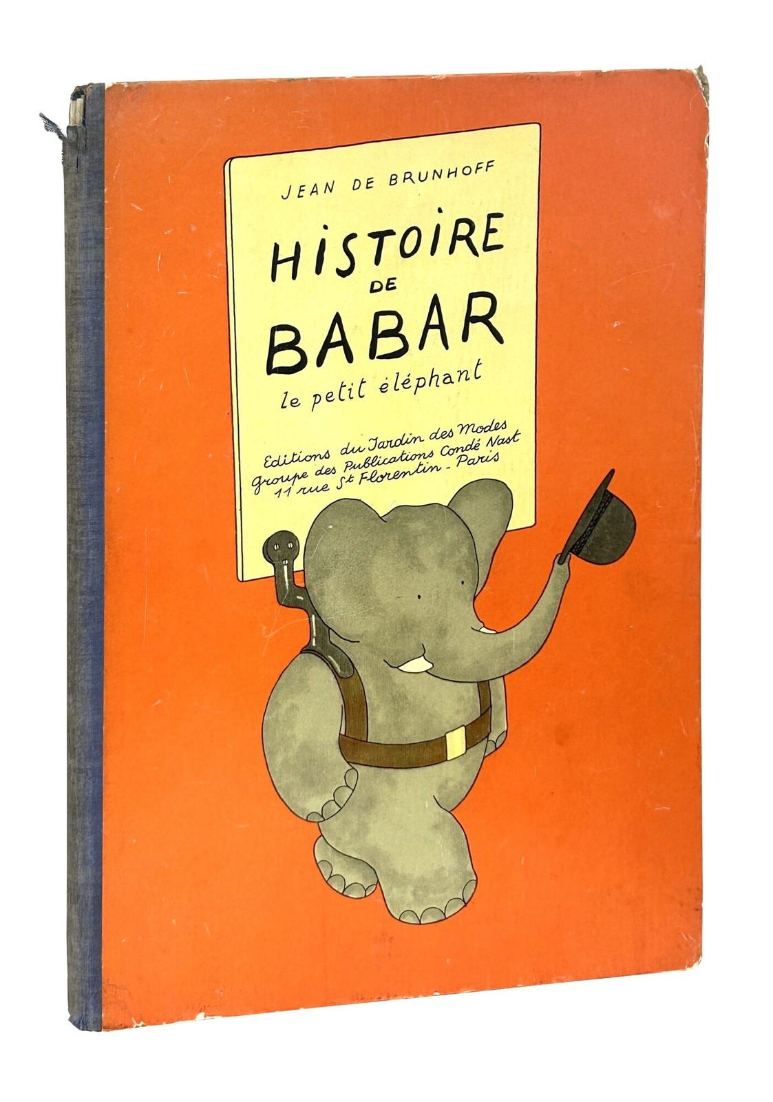 Jean De Brunhoff / Histoire de Babar le petit Éléphant 1st Edition 1931