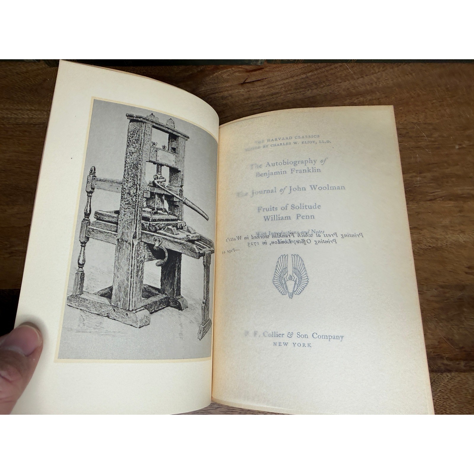 Set 39/51 1909 Harvard Classics Volume P.F. Collier & Son Green Vintage Books
