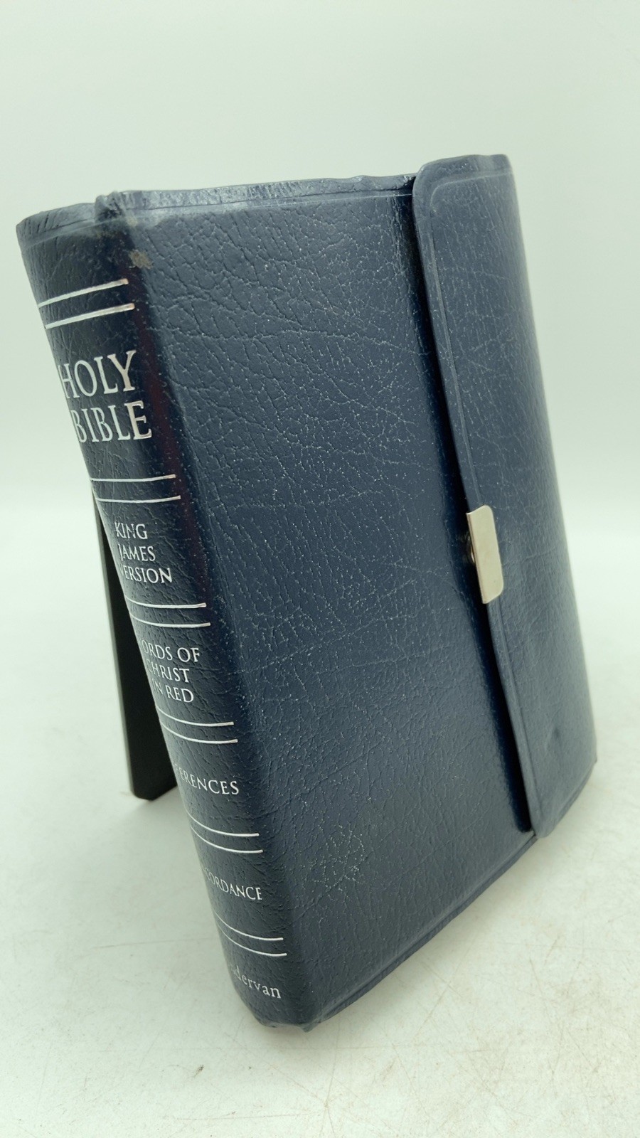 Compact Holy Bible Reference Hardcover Silver Edition 2000
