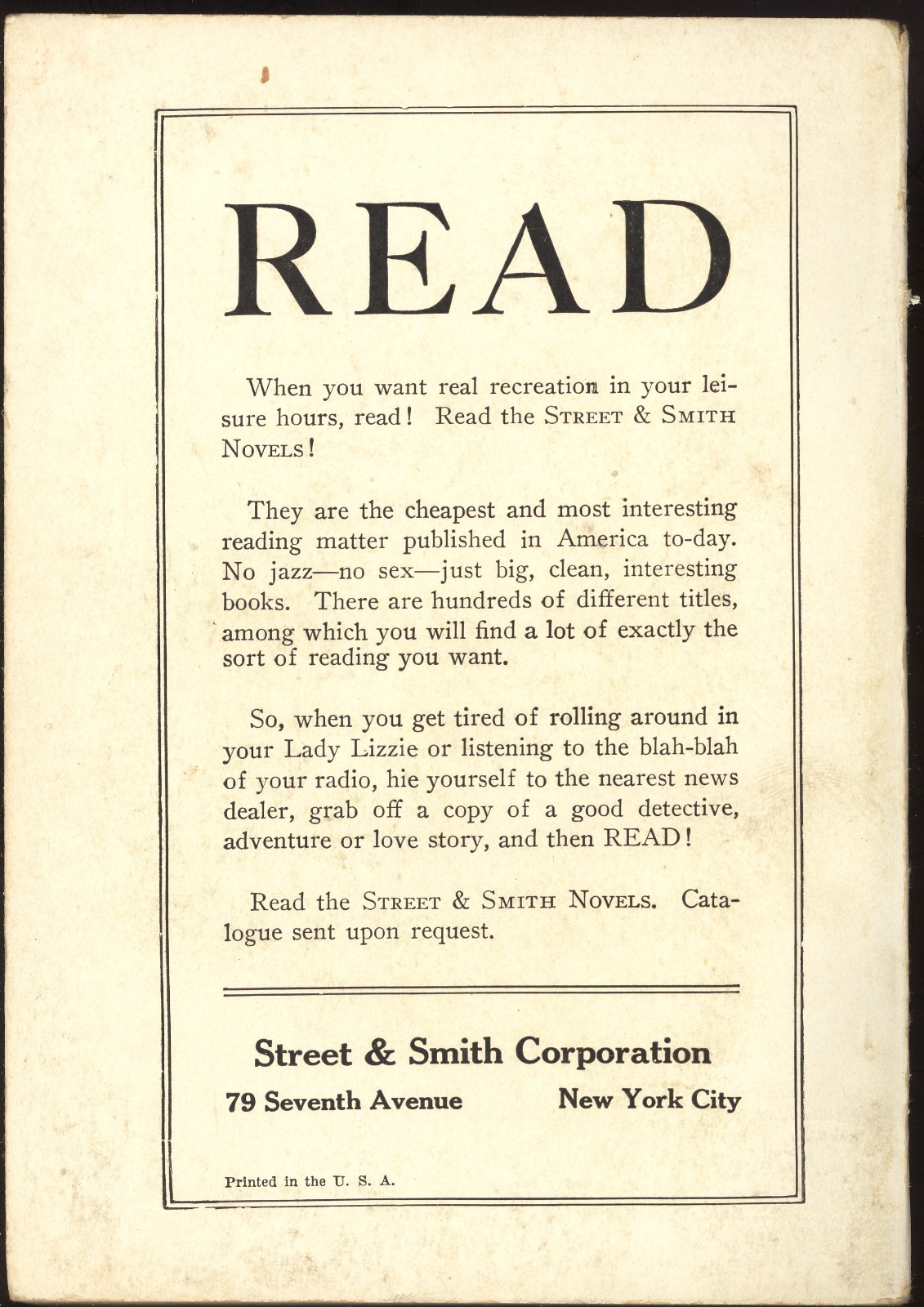 Nicholas Carter. Fighting Against Millions. New Magnet Library No. 952. – (1929)