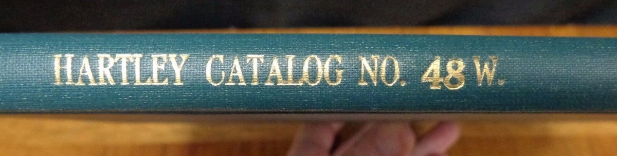 M. HARTLEY COMPANY, ARMS AND AMMUNITION, SPORTING, GOLF GOODS Catalog No. 48W