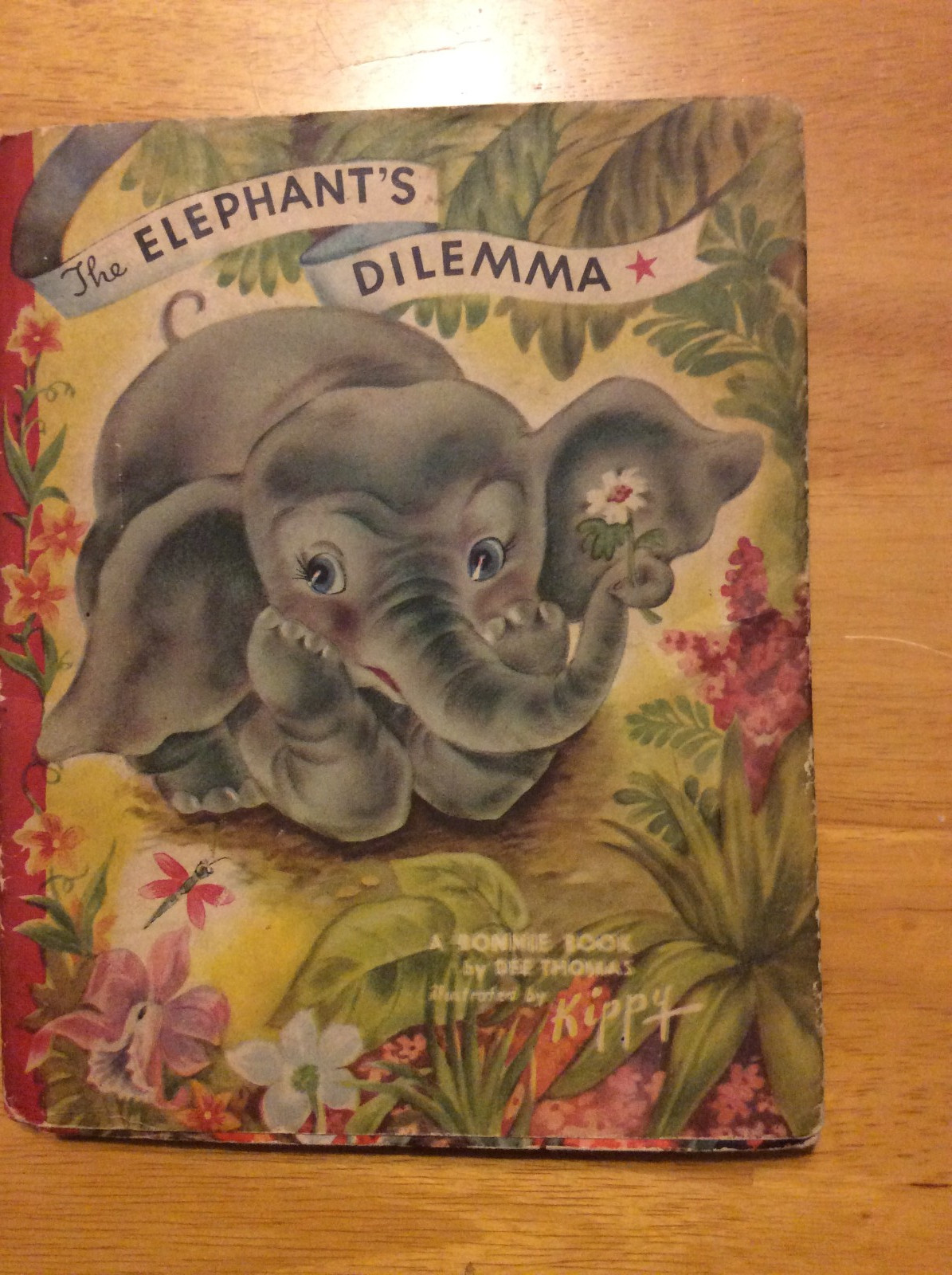 Copyright 1946 a Bonnie Book by Dee Thomas with original dust cover-very nice