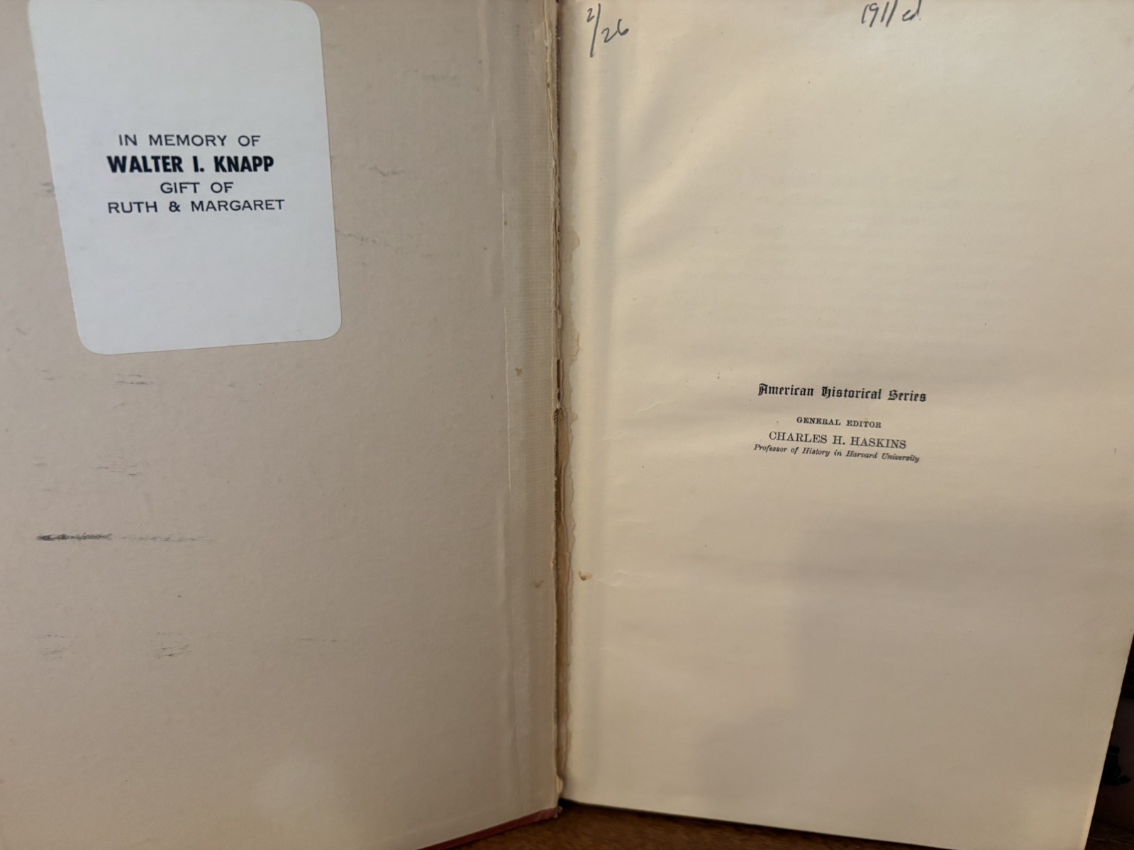 Antique HISTORICAL ATLAS, 1911 By William R. Shepherd – Hardcover Henry Holt