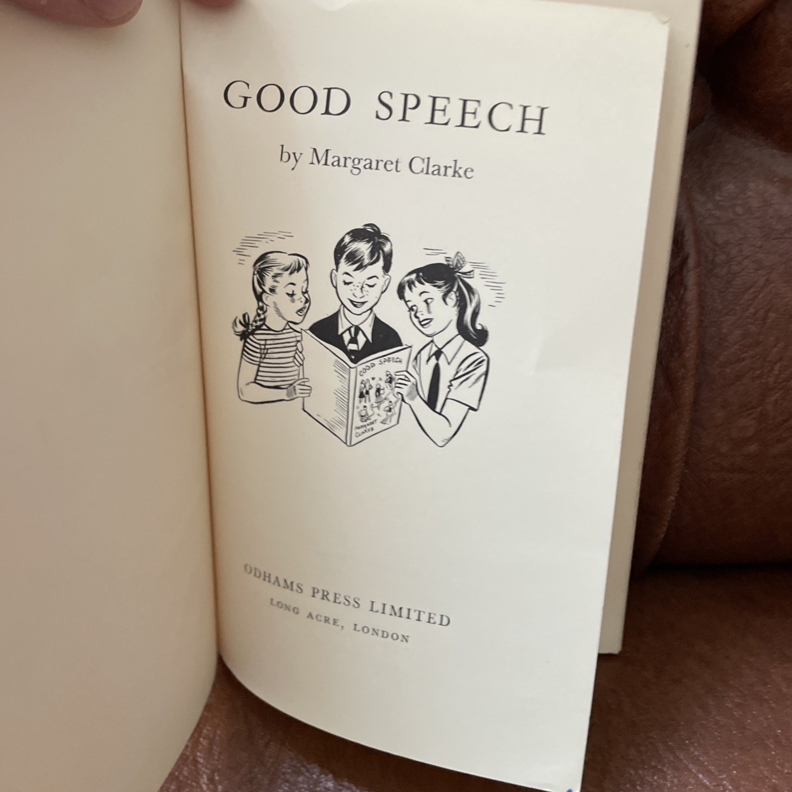 Good speech 1960 vintage children’s book- Odhams Press Books