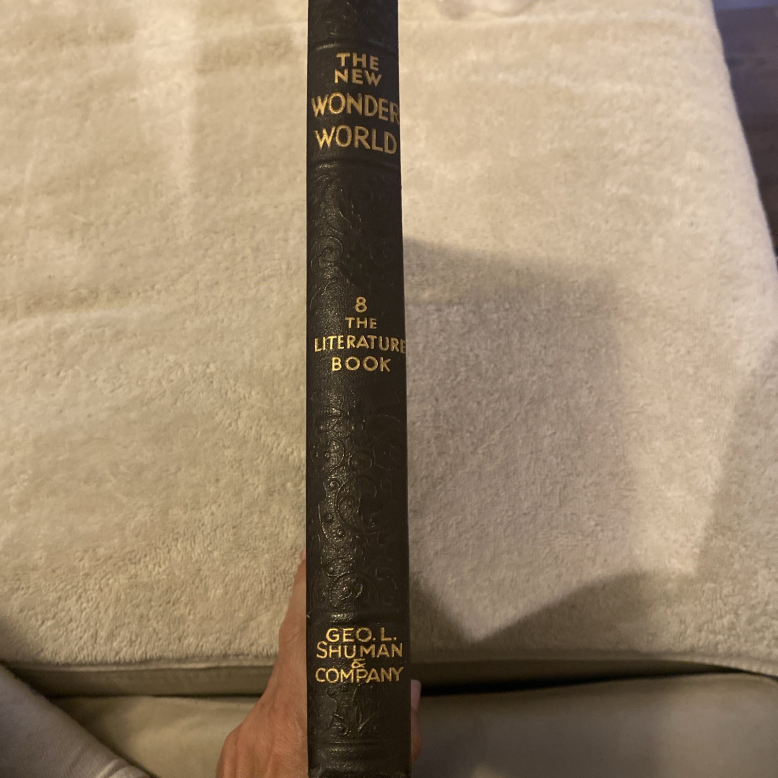 The New Wonder World-Vol 8-The Literature Book by Geo L. Shuman, 1952