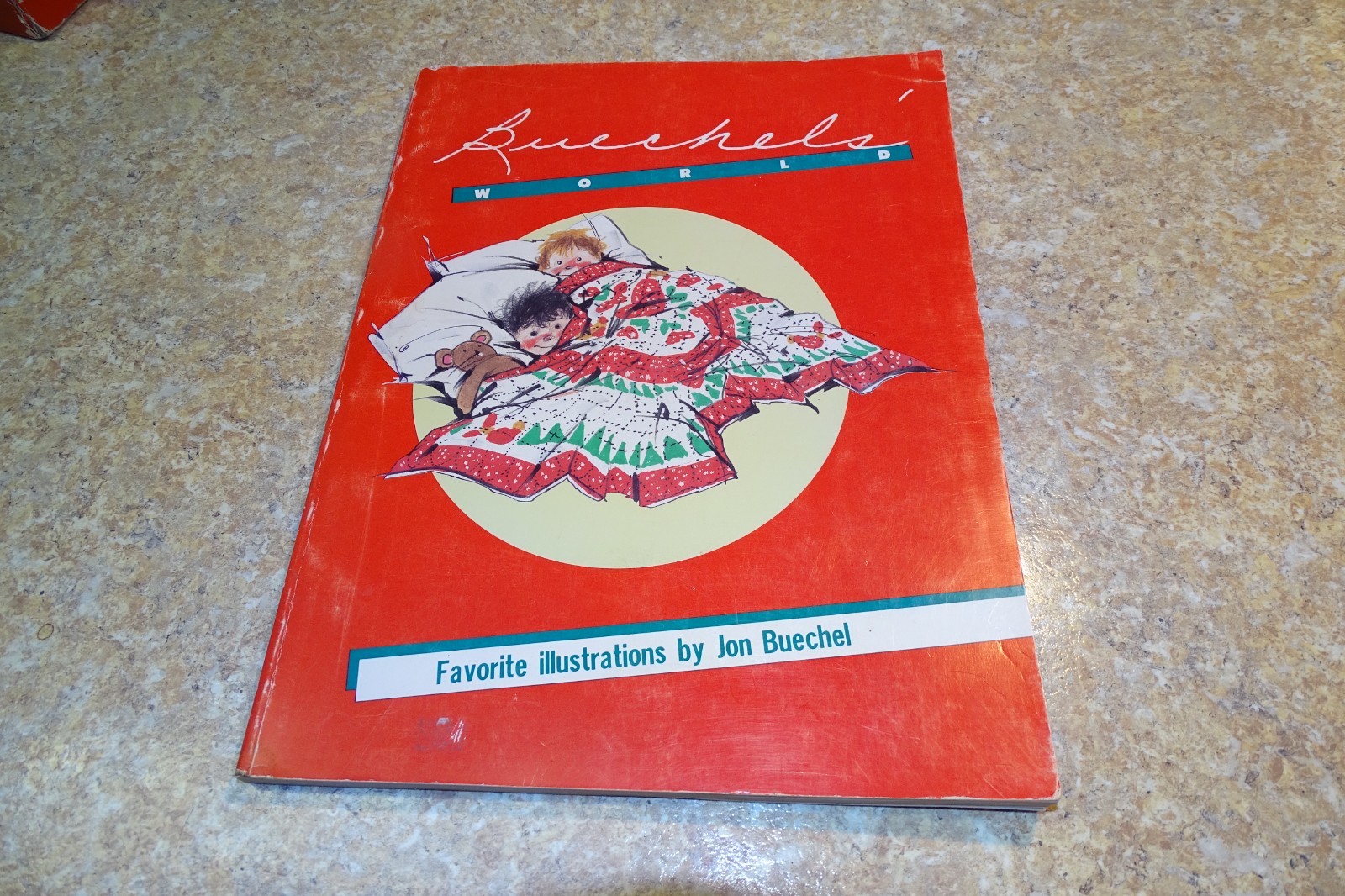 Buechel’s World Favorite Illustrations Jon Buechel Detroit Free Press Signed