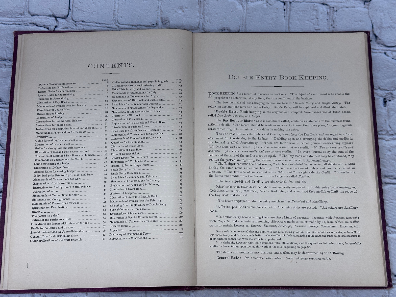 The New Theoretical and Practical Introductive Bookkeeping [Williams Rogers 1900