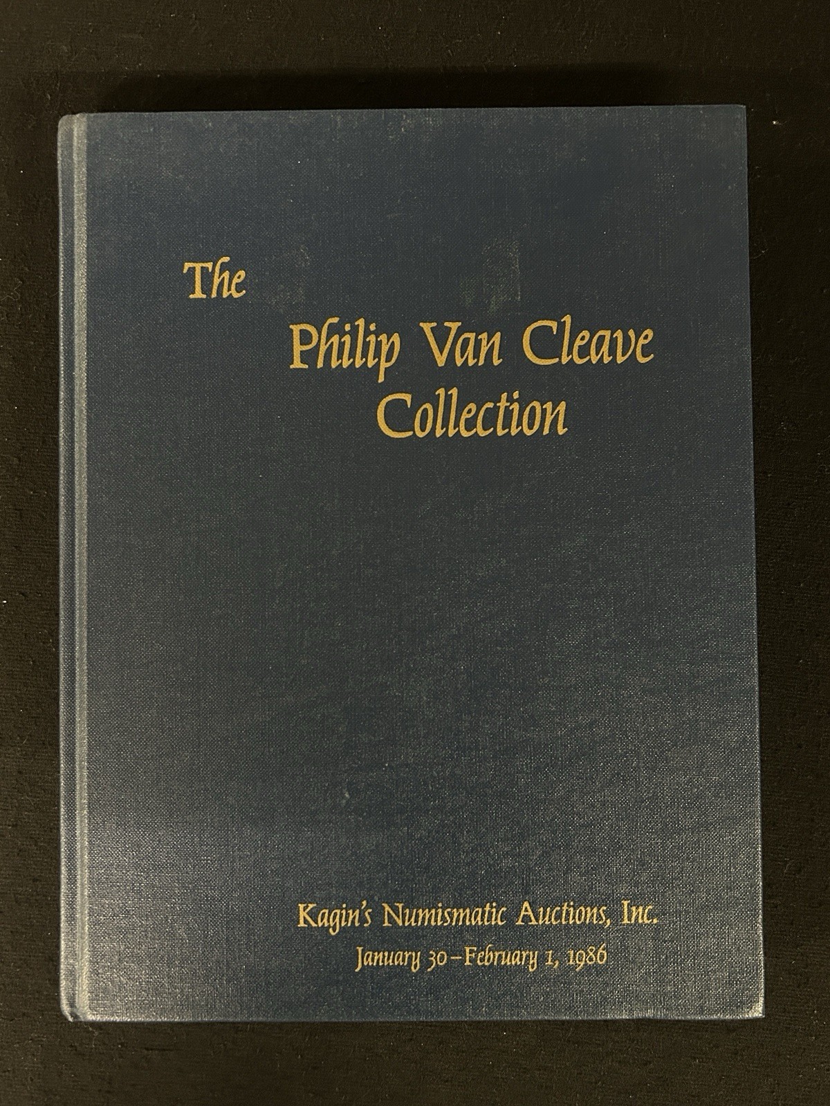 The PHILIP VAN CLEAVE Collection of Large Cents Ltd signed HC coins!