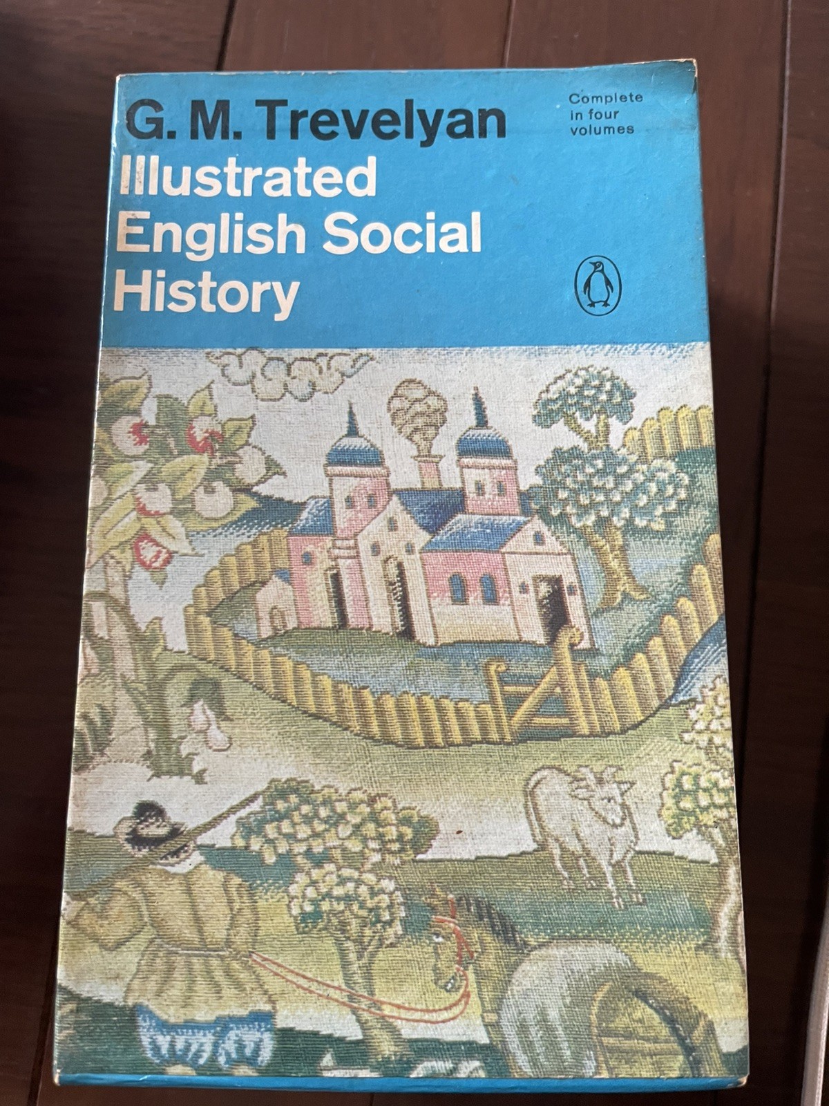 Illustrated English Social History Vols 1–4 G M Trevelyan Pelican box set 1964
