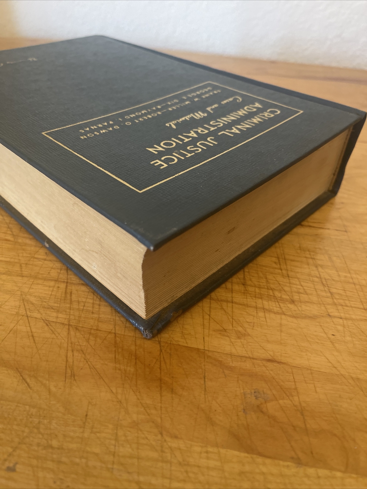 Criminal Justice Administration. Cases & Materials. Successor Ed. 1976. Miller.