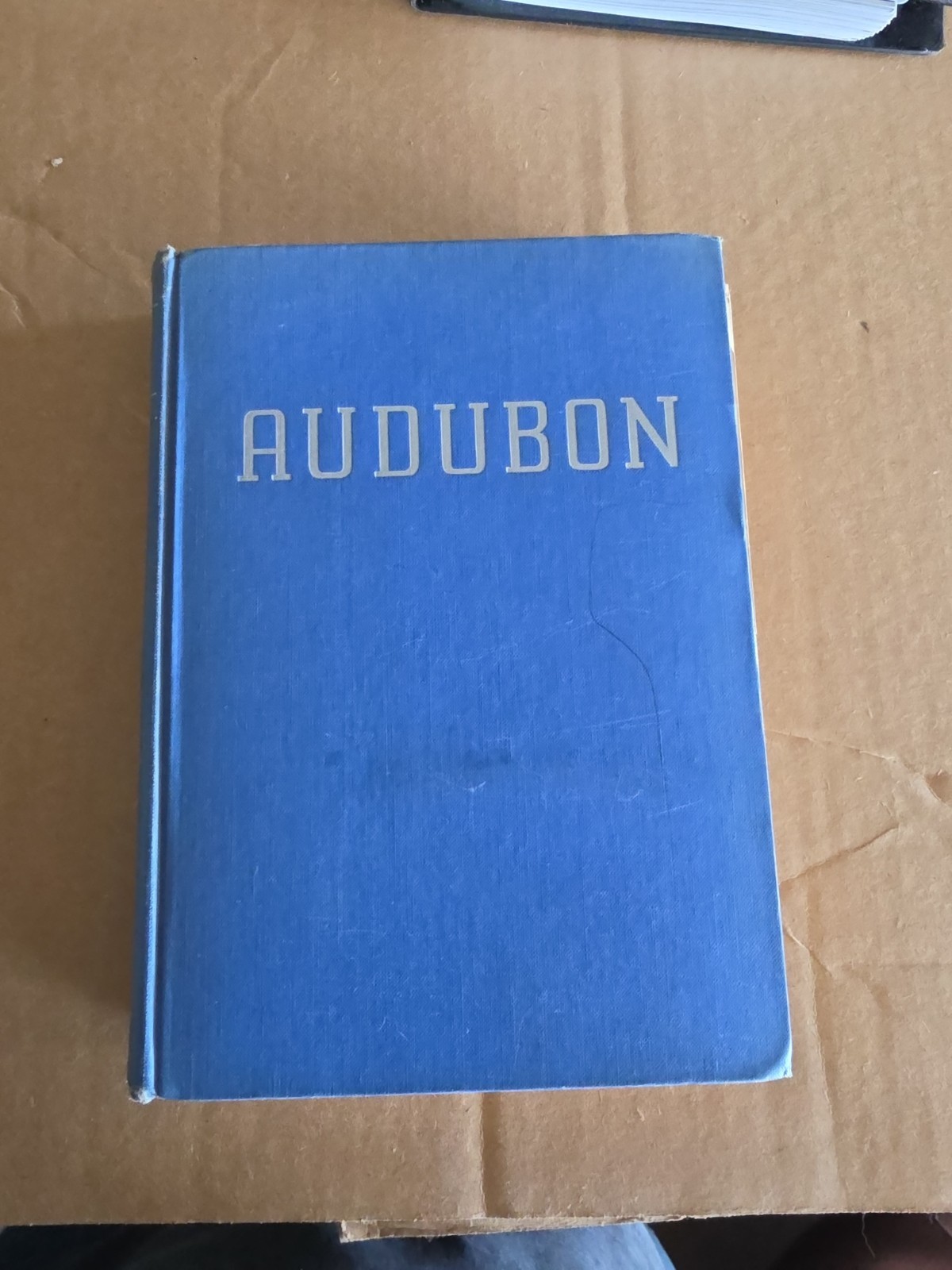 1936 Audubon by Constance Rourke w/ Color Bird Prints Harcourt Brace