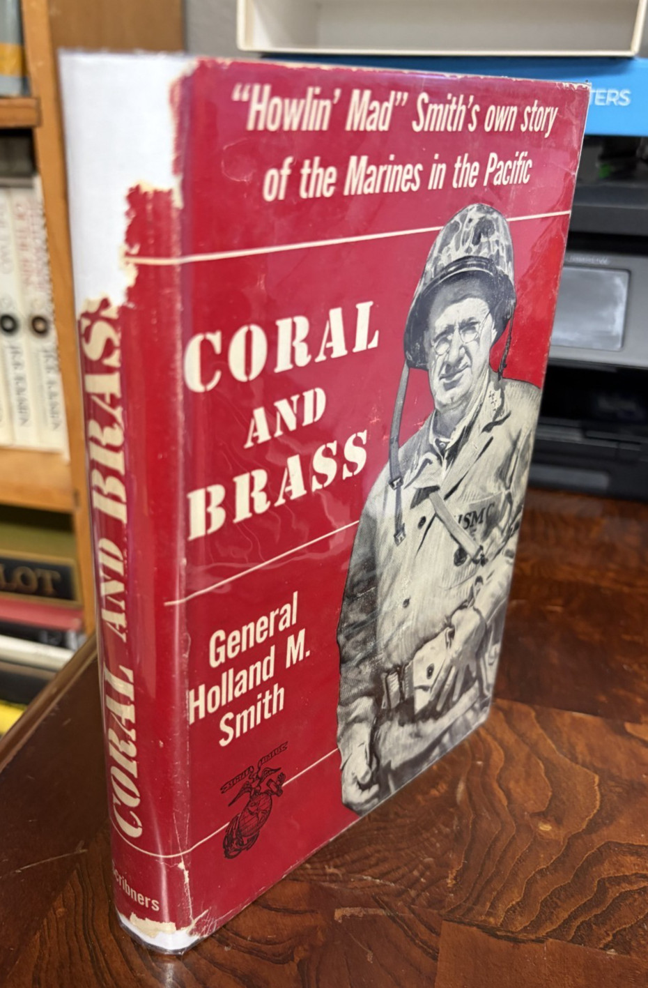Coral and Brass by General Holland M. Smith HBDJ (1949)