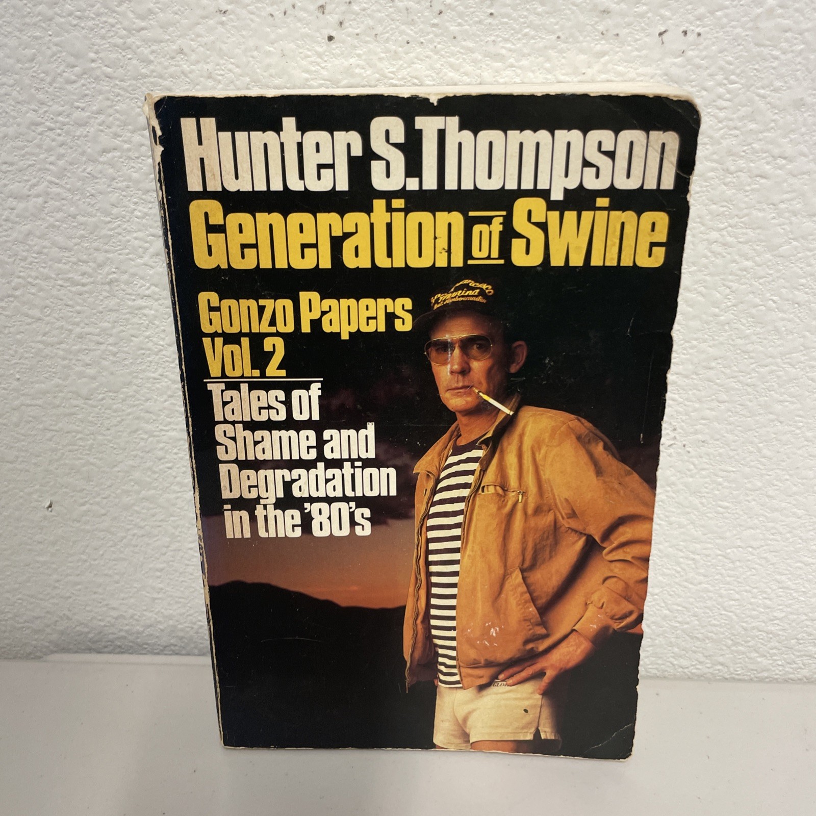 Generation of Swine by Hunter S. Thompson Gonzo Papers Vol 2 Summit Books 1988