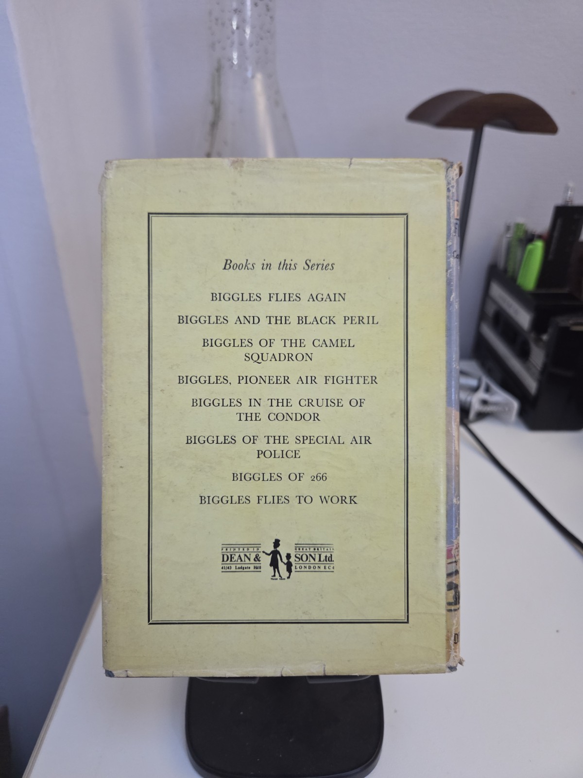 Biggles Flies To Work By Capt. W E Johns 1963 Dean & Son Fine With D/J Hardback
