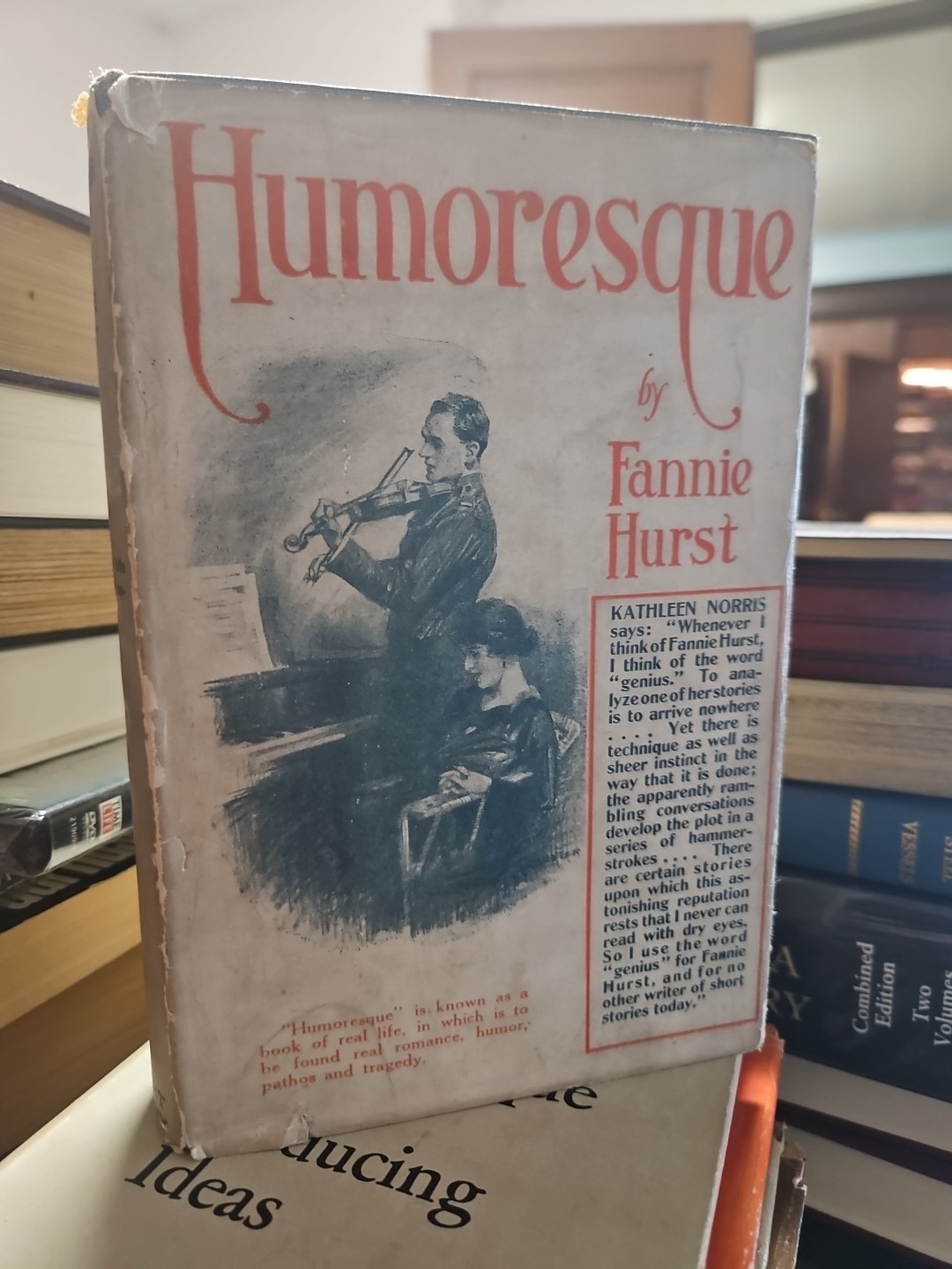Humoresque, by Fannie Hurst First Edition