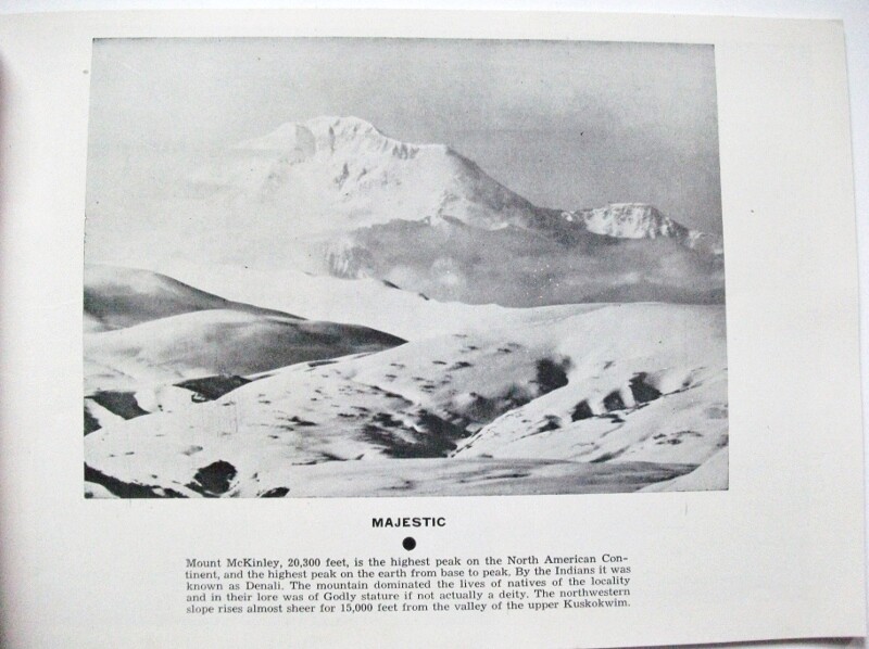 1944 The Alaska Sportsman Book of Pictures of „The Last Frontier“ – Ketchikan