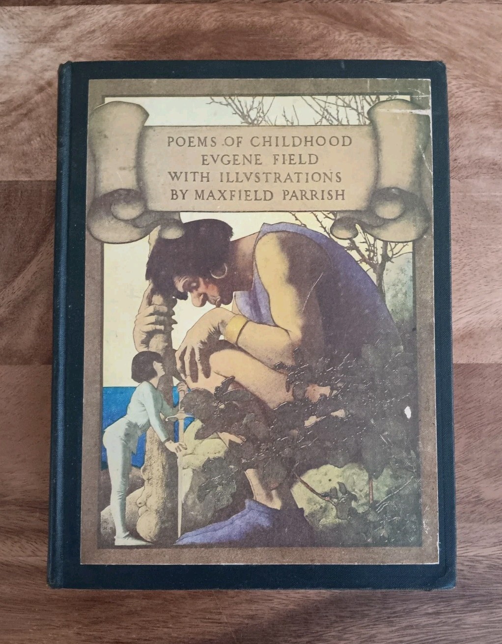 Antiquarian 1904 POEMS OF CHILDHOOD Eugene Field / Maxfield Parrish 1st Ed. HC