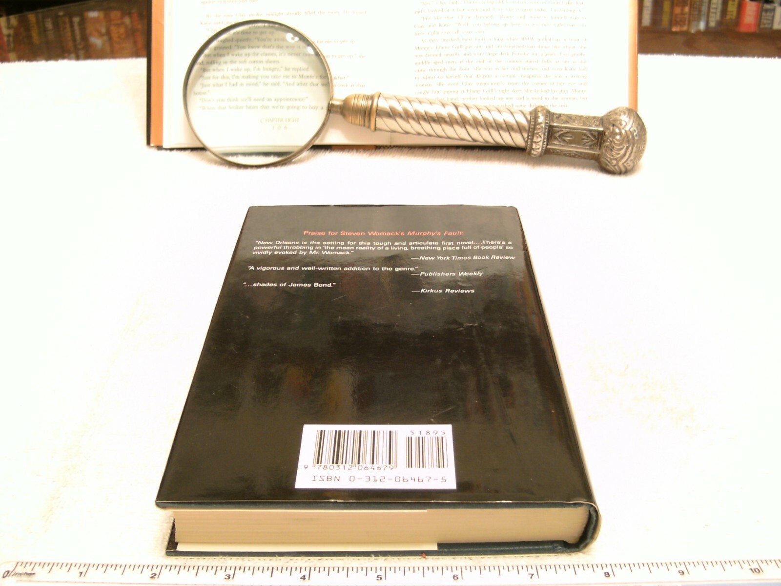 Steven Womack *SMASH CUT* Signed Hardcover First Edition