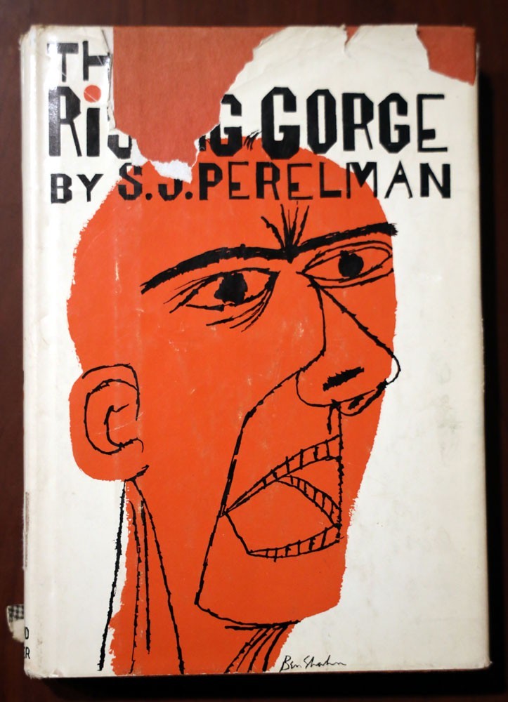 The Rising Gorge by S.J. Perelman 1961 HC/DJ 1st Printing HUMOR Vintage Book