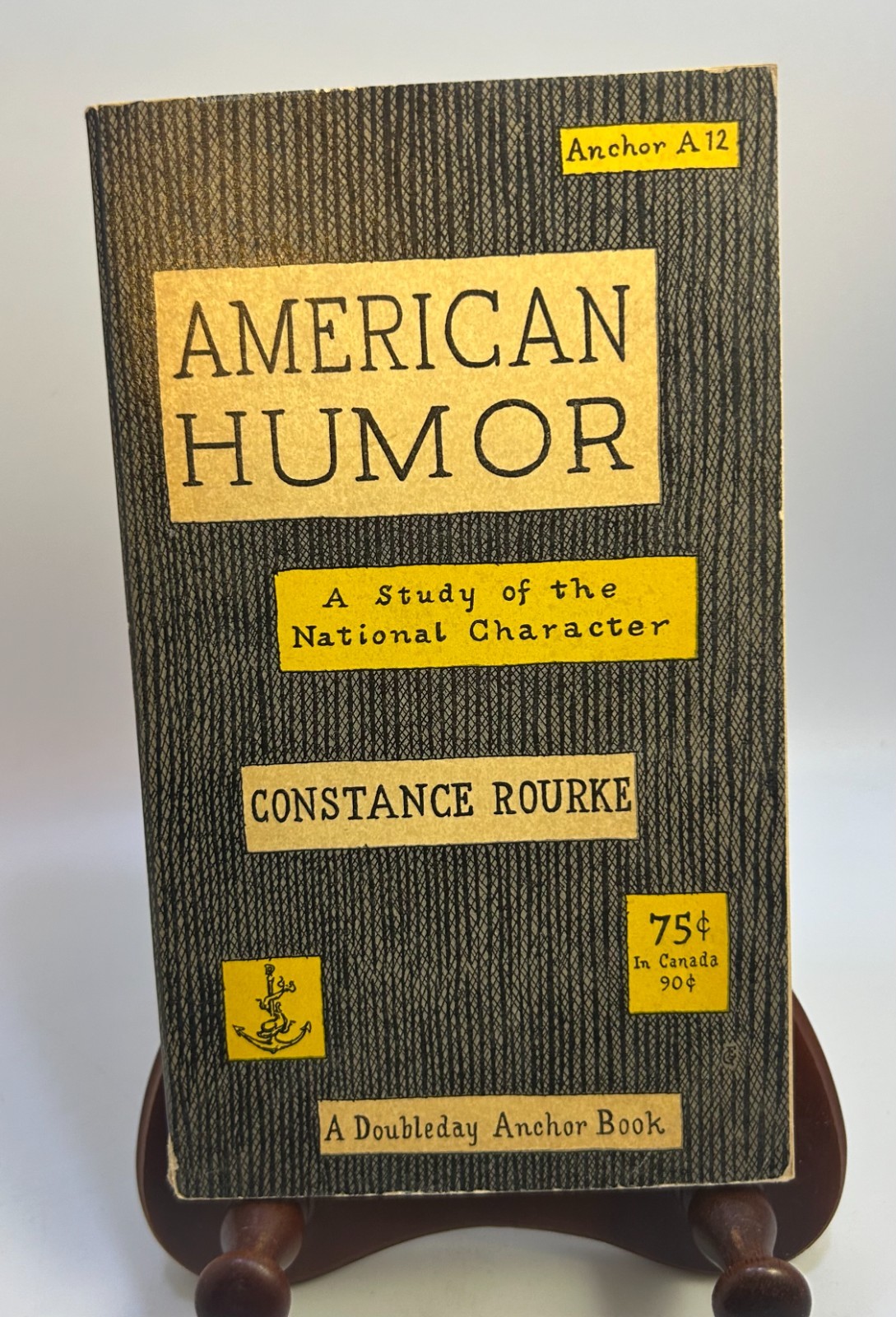 Vintage ‚American Humor‘ by Constance Rourke Paperback Book 1955