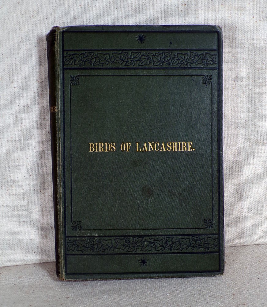 Birds of Lancashire 1885 F. S. Mitchell Hand Colored Plates