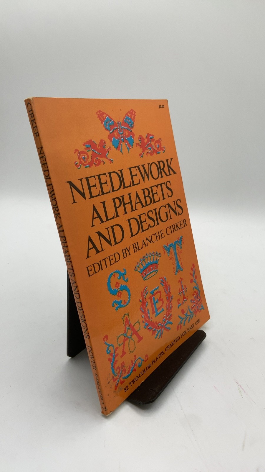 Needlework Alphabets and Designs Blanche Cirker Hardcover 1975