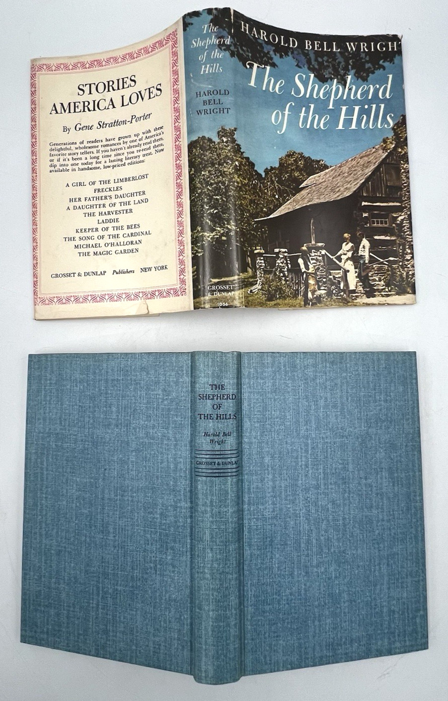 The Shepherd of the Hills | Harold Bell Wright | 1970 Grosset & Dunlap HC/DJ Vtg