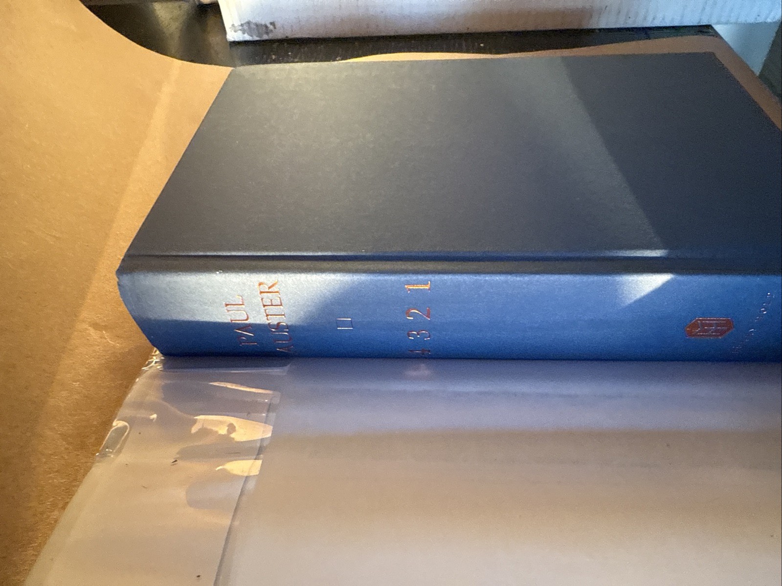 SIGNED – 4321 by Paul Auster – 1st/1st HCDJ 2017 – VG