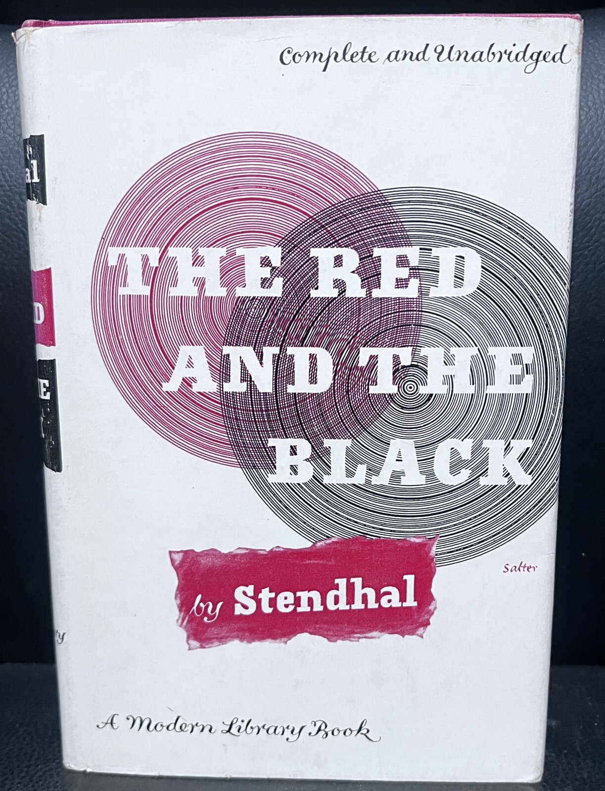 The Red And The Black by Stendhal- Modern Library #157 (Hardcover, 1953)