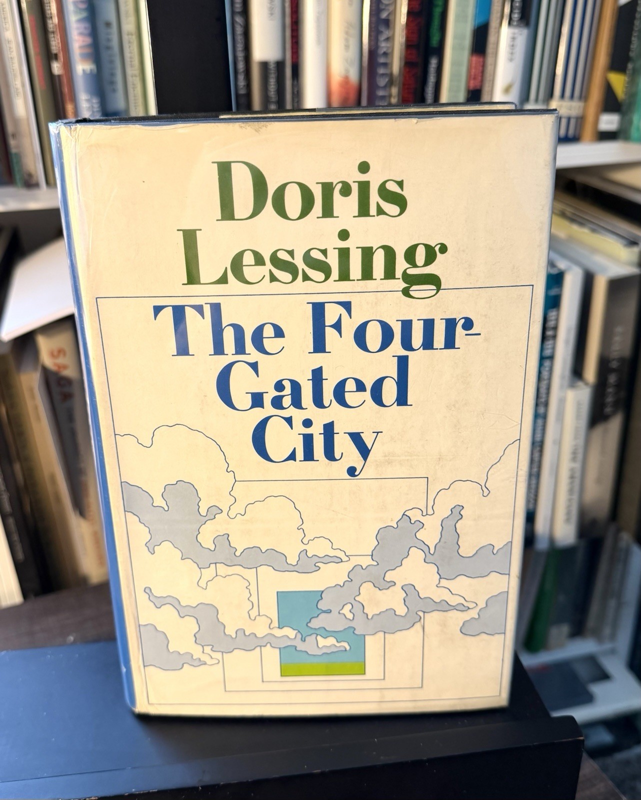 Doris Lessing / The Four Gated City / 1st Ed. / HCDJ / Knopf, 1969