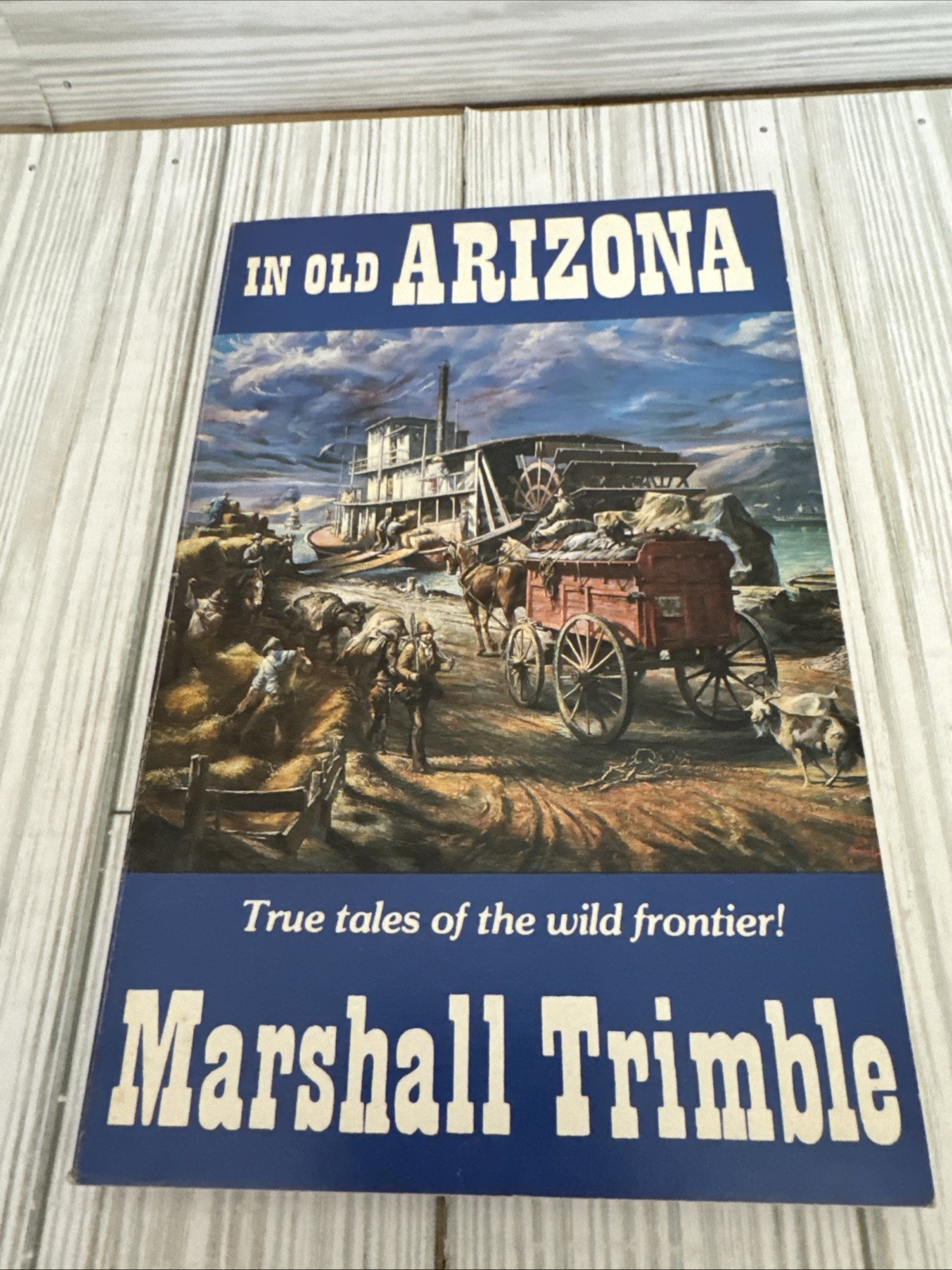 1993 In Old Arizona True Tales Wild Frontier Marshall Trimble Pioneer History