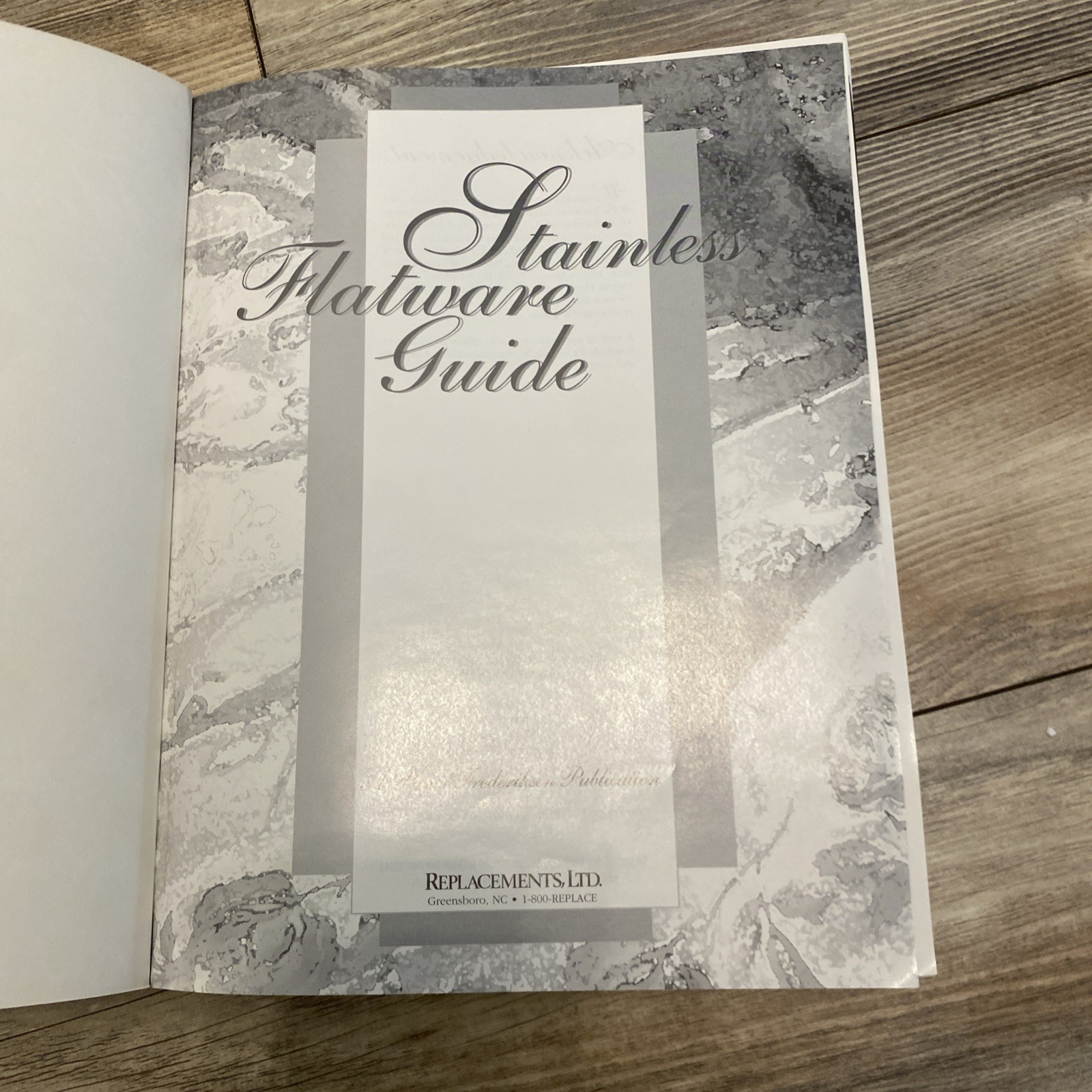 Stainless Flatware Replacement Guide 1998 Reference Book Pattern Catalog