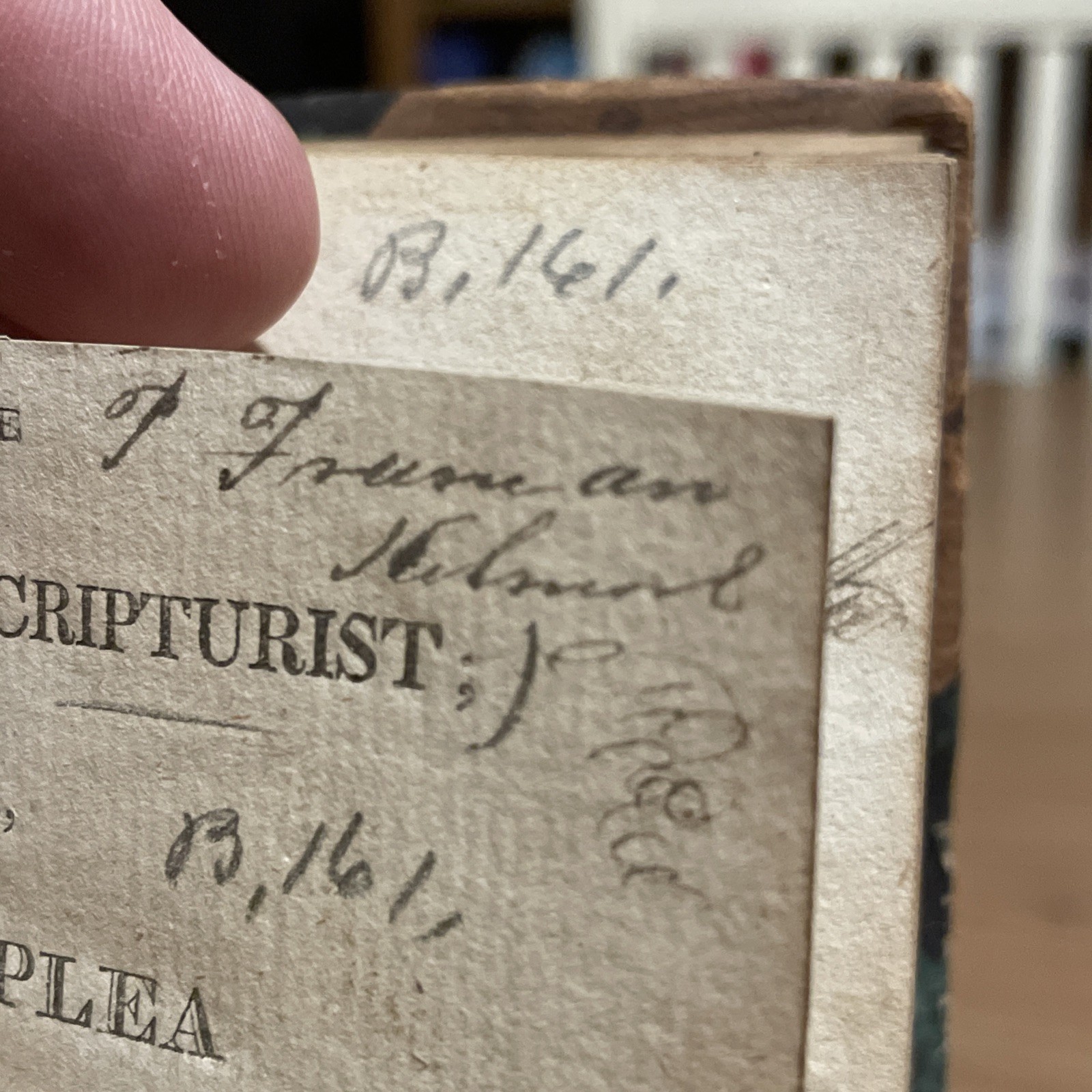 The Catholic Scripturist; or, The Plea of the Roman Catholics; Baltimore 1809
