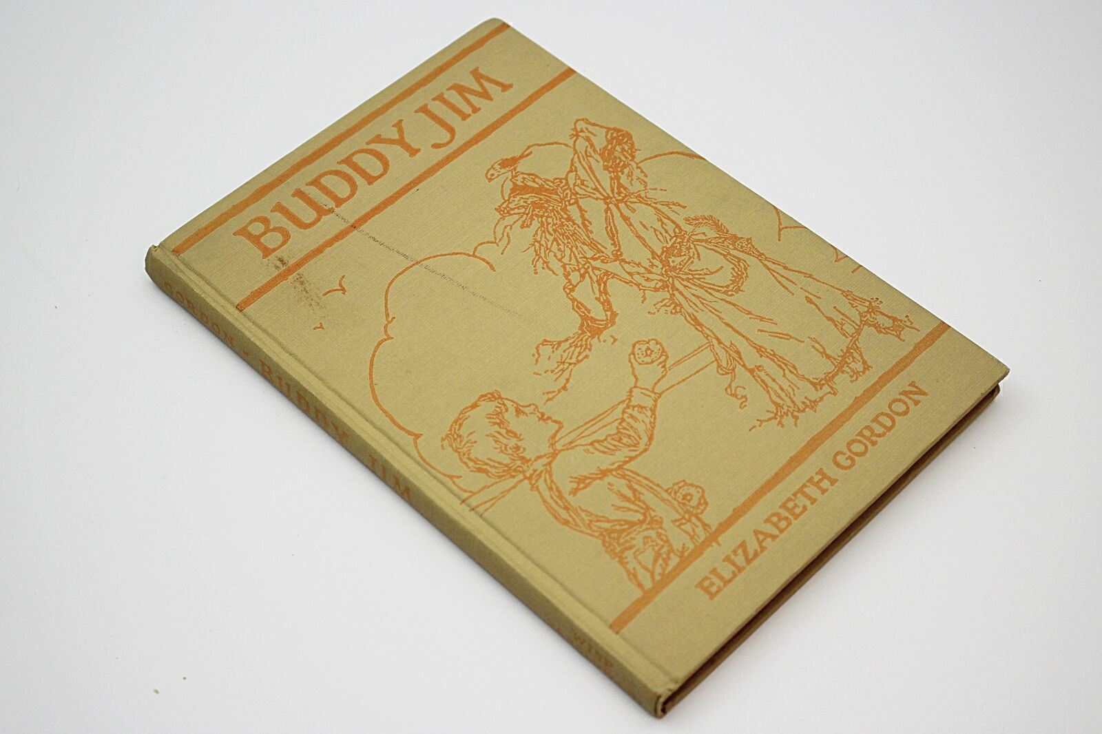 1920s BUDDY JIM Elizabeth Gordon Full Color John Rae Children’s Book