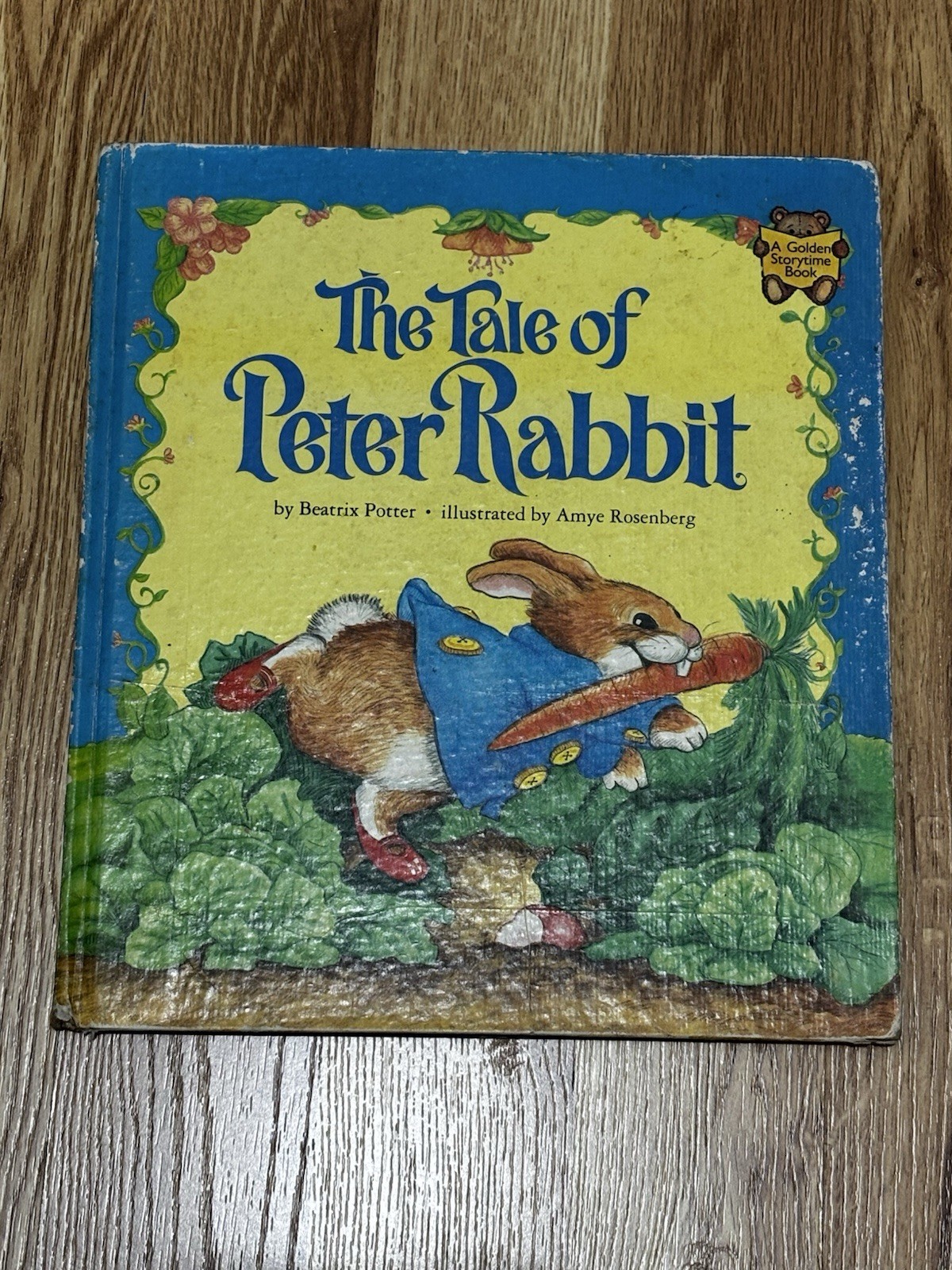 The Tale Of Peter Rabbit Hardcover A Golden Storytime Book Vintage
