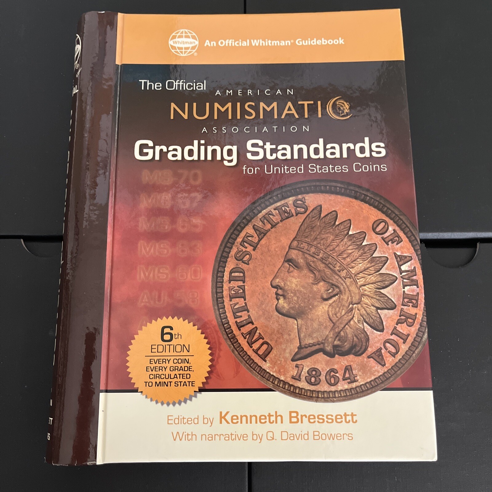 Official American Numismatic Association Grading Standards 6TH EDITION! #BN
