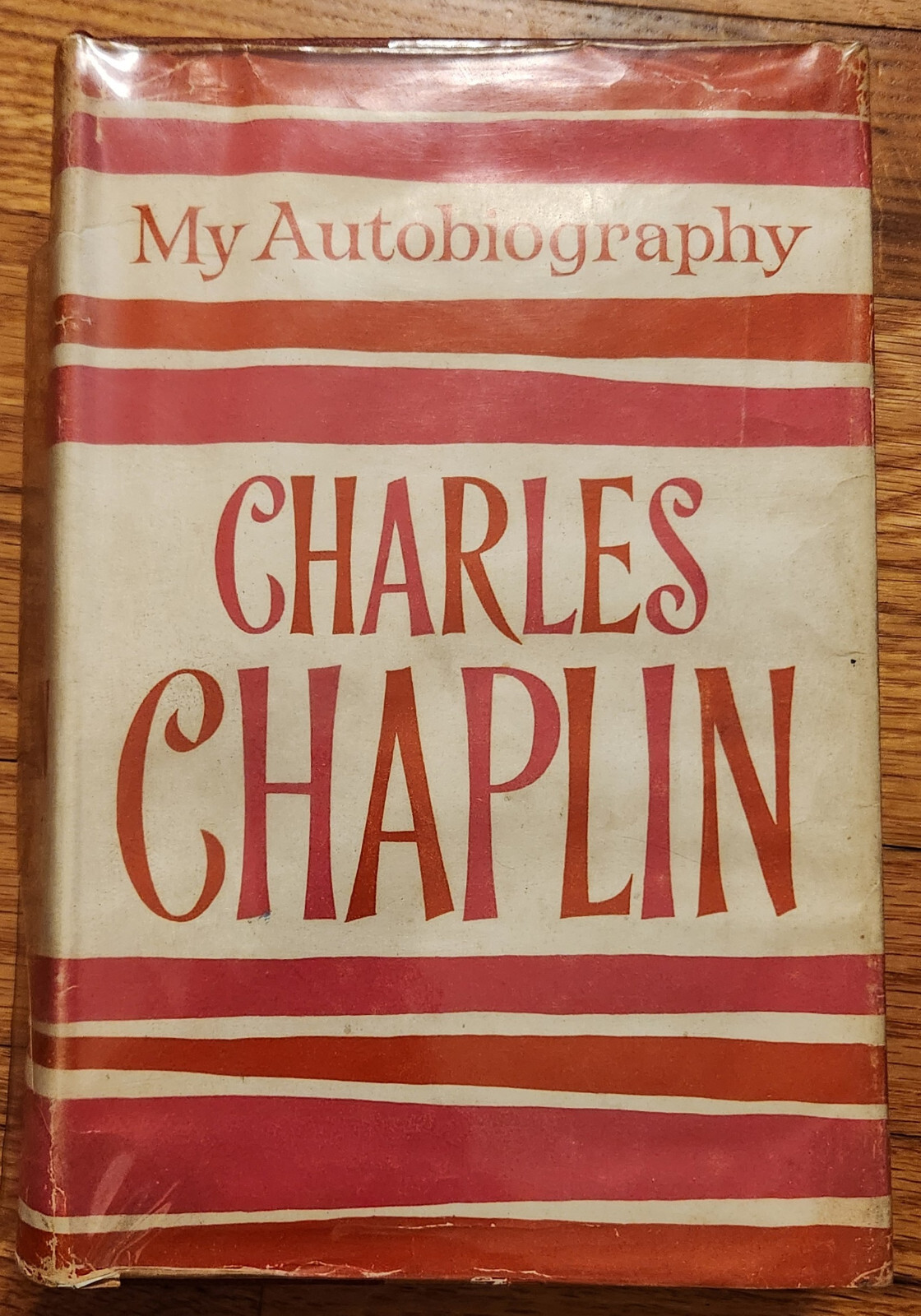 My Autobiography HC Book Charles Chaplin DJ 1966 Charlie Readers Union Edition