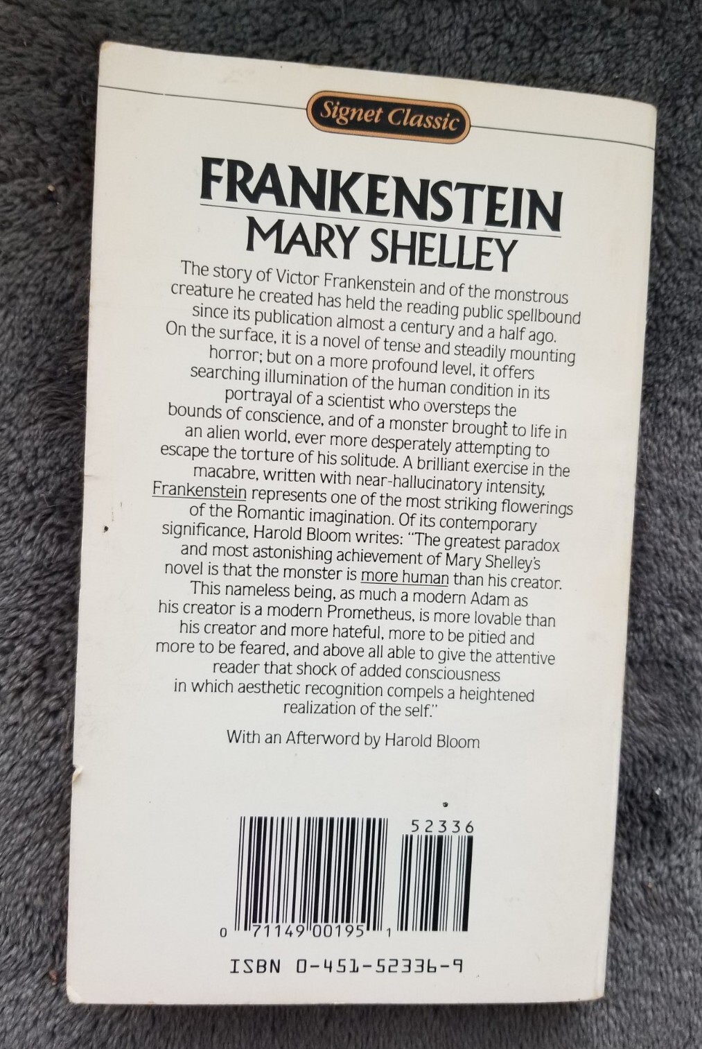 Signet Classic Frankenstein