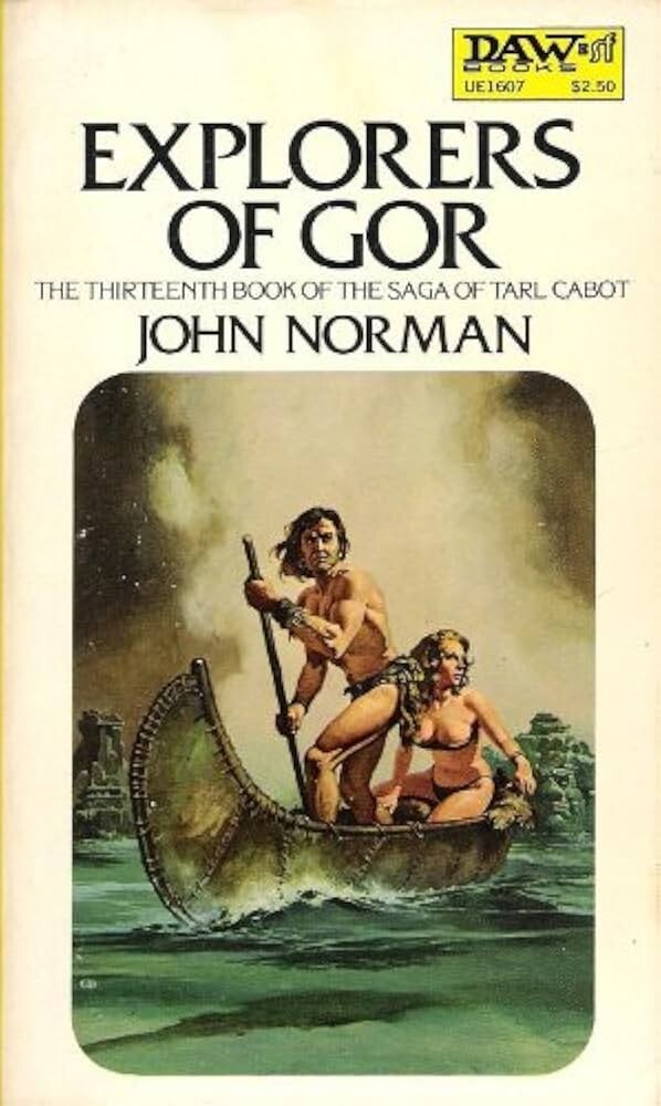 Explorers of Gor by John Norman Vintage Science Fiction Daw Paperback New Mint